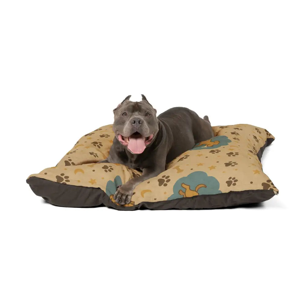 Cozy Pet Bed for Dogs Soft Dog Cushion Stylish Pet Pillow Funny Pet Gift Comfortable Dog Bed for Home - Pets